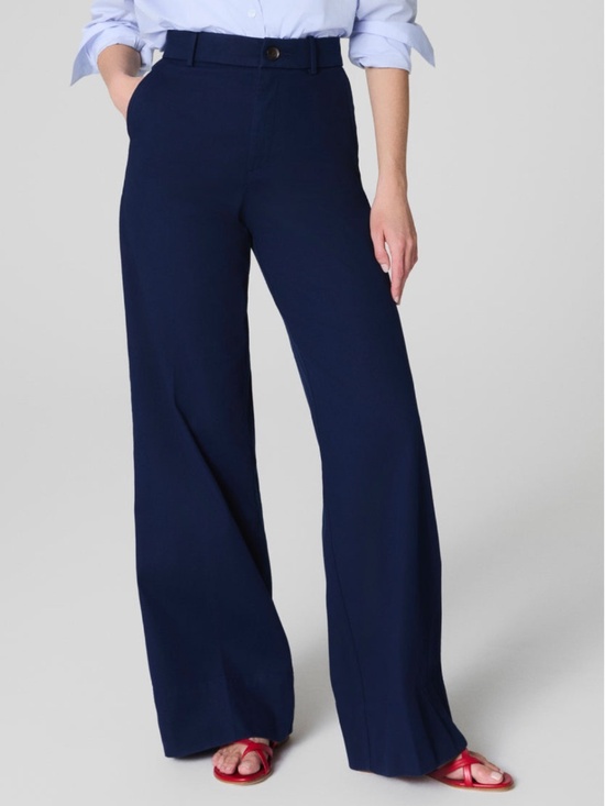 SPANX Pants - Spanx SPANXsupersmooth Stretch Twill Wide Leg Pant Small